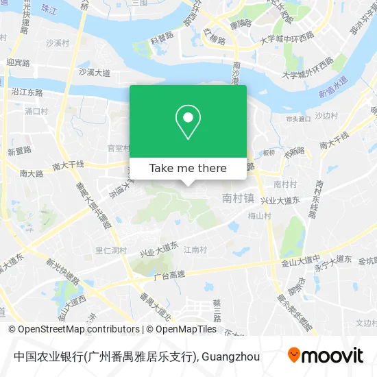 中国农业银行(广州番禺雅居乐支行) map