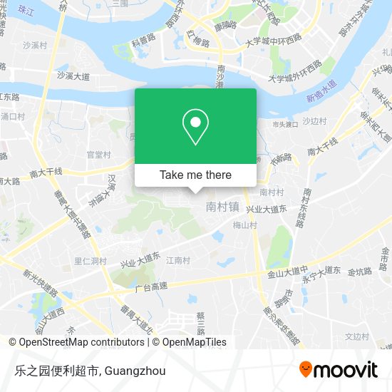 乐之园便利超市 map