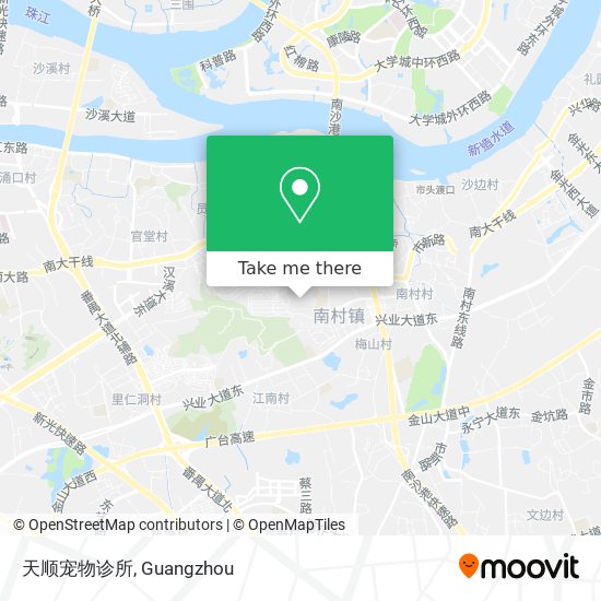 天顺宠物诊所 map