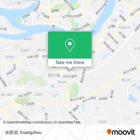 余荫居 map