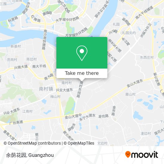余荫花园 map