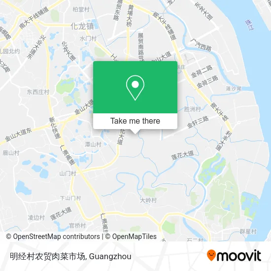 明经村农贸肉菜市场 map