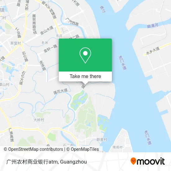 广州农村商业银行atm map