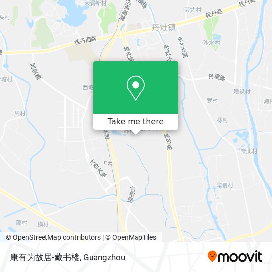 康有为故居-藏书楼 map