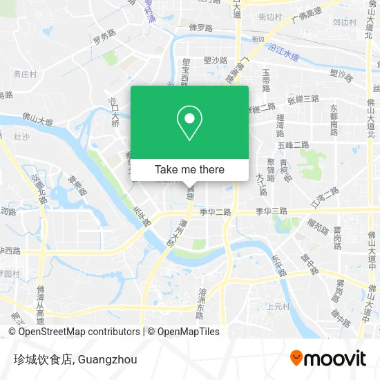 珍城饮食店 map