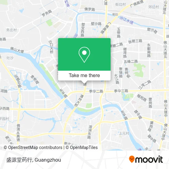 盛源堂药行 map