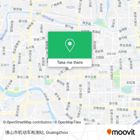 佛山市机动车检测站 map