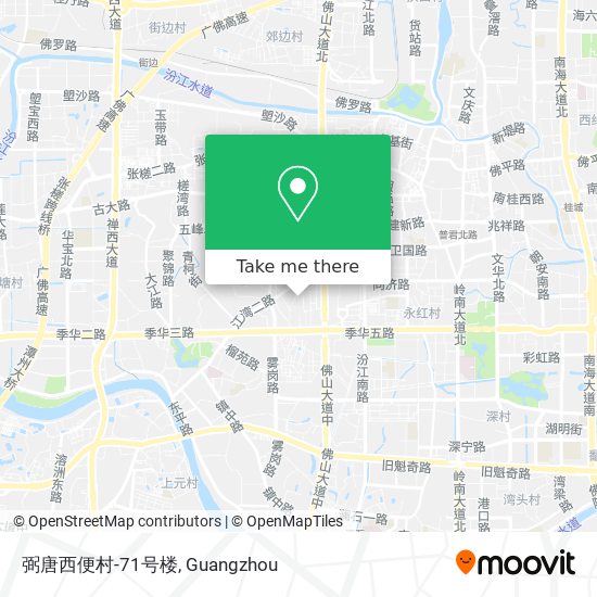 弼唐西便村-71号楼 map