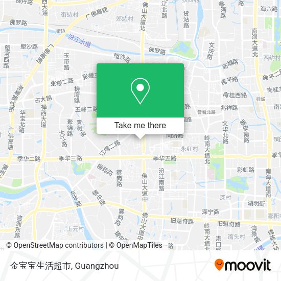 金宝宝生活超市 map