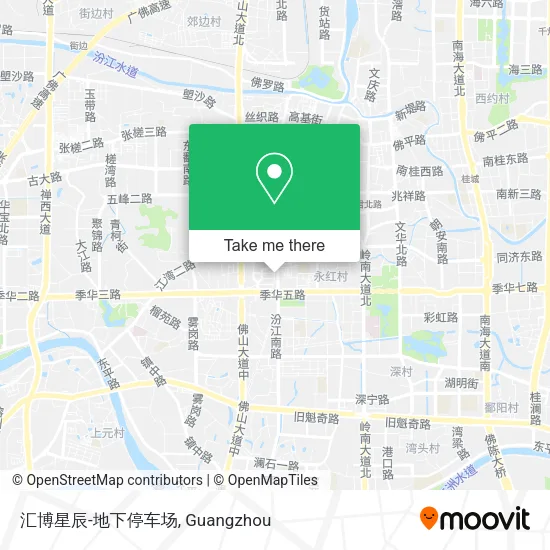 汇博星辰-地下停车场 map