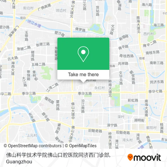佛山科学技术学院佛山口腔医院同济西门诊部 map