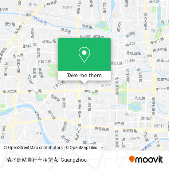 清水街站自行车租赁点 map