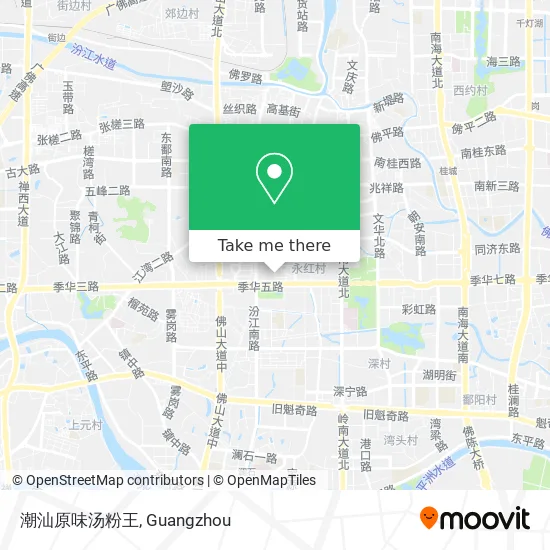 潮汕原味汤粉王 map