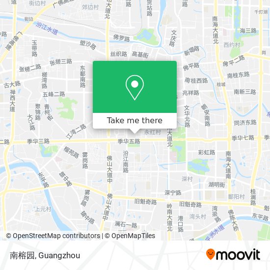 南榕园 map
