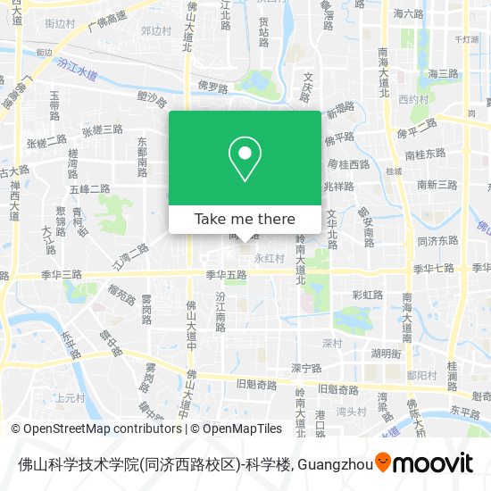 佛山科学技术学院(同济西路校区)-科学楼 map