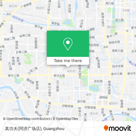 真功夫(同济广场店) map