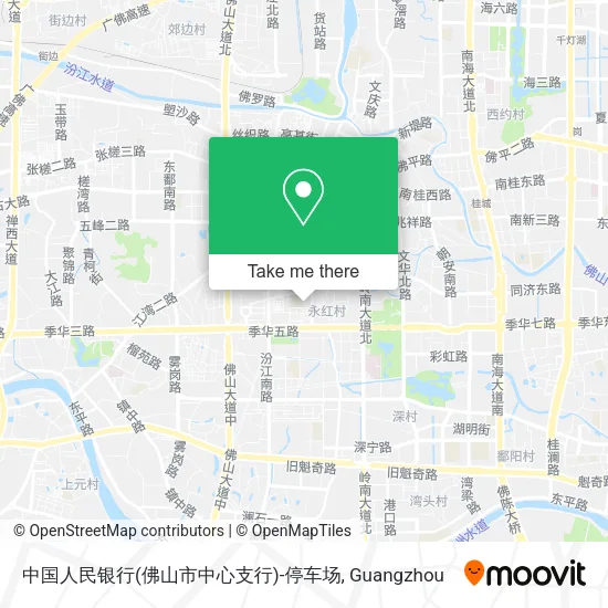 中国人民银行(佛山市中心支行)-停车场 map