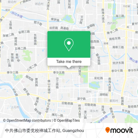 中共佛山市委党校禅城工作站 map