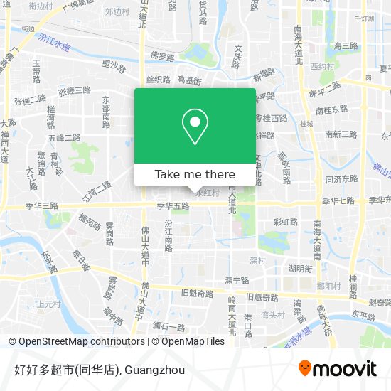 好好多超市(同华店) map
