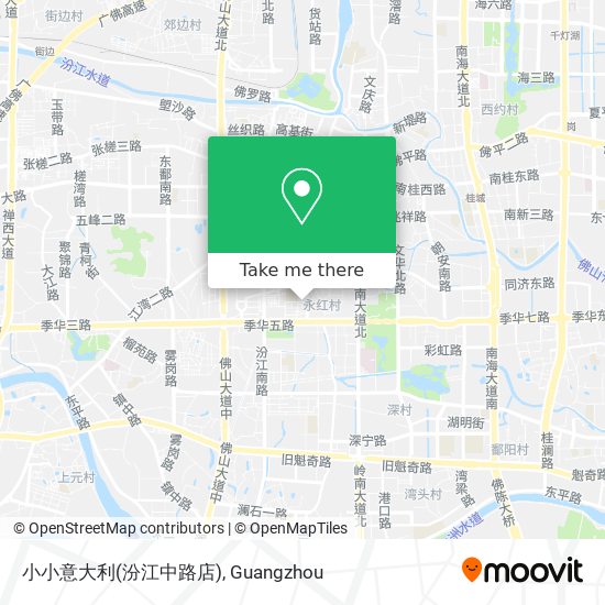小小意大利(汾江中路店) map