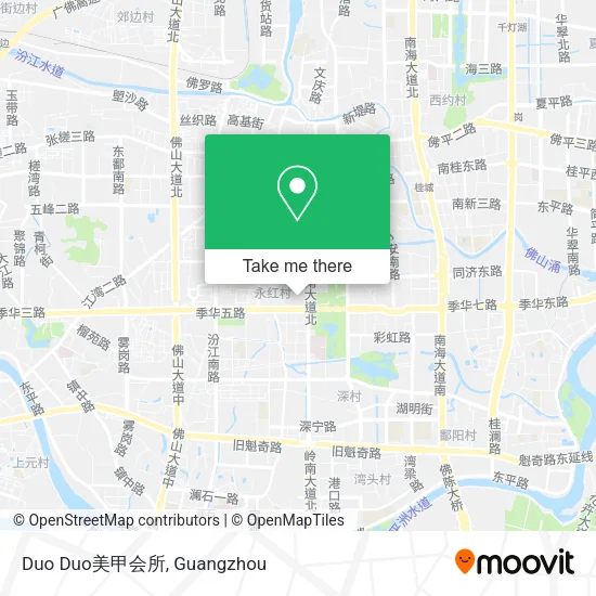 Duo Duo美甲会所 map