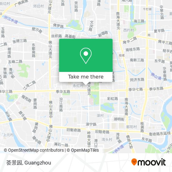 荟景园 map