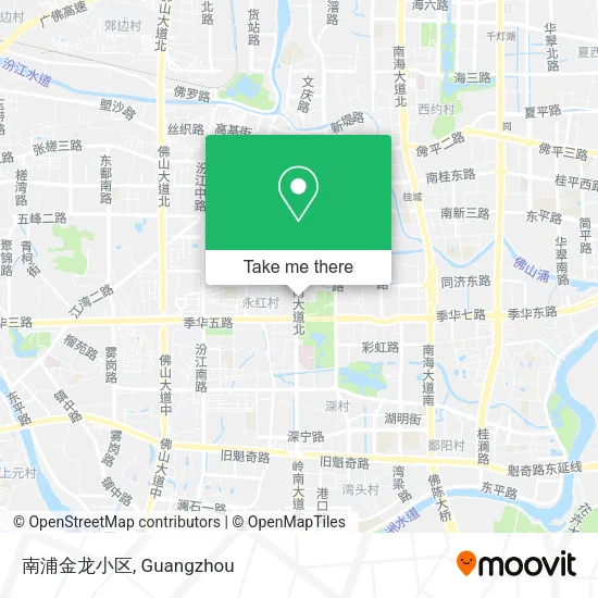 南浦金龙小区 map