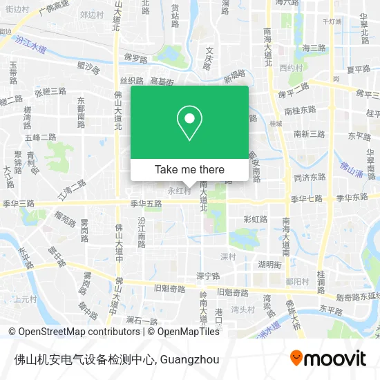 佛山机安电气设备检测中心 map