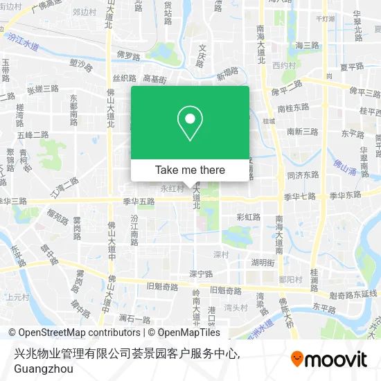 兴兆物业管理有限公司荟景园客户服务中心 map