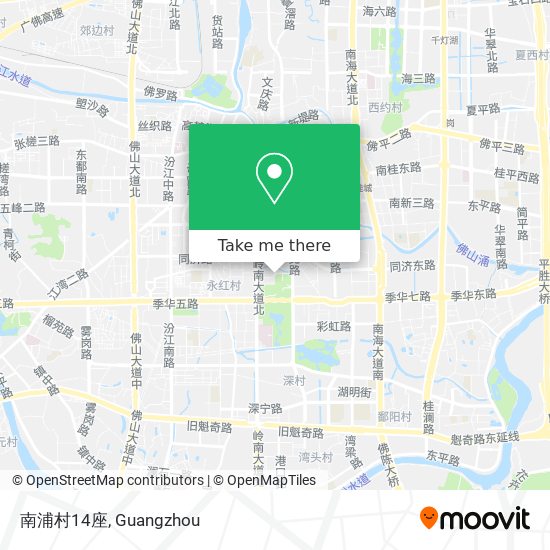 南浦村14座 map