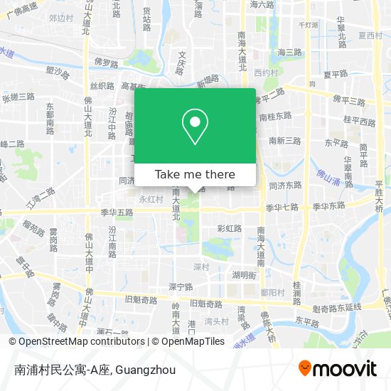 南浦村民公寓-A座 map