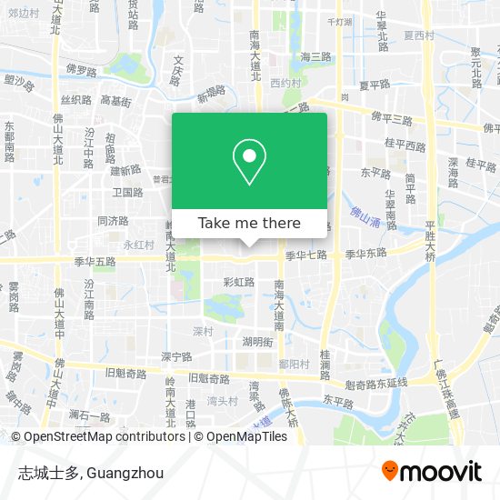 志城士多 map