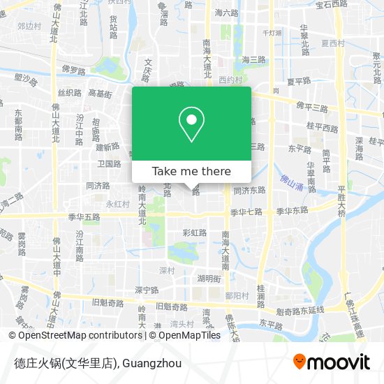 德庄火锅(文华里店) map