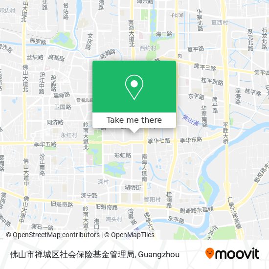 佛山市禅城区社会保险基金管理局 map