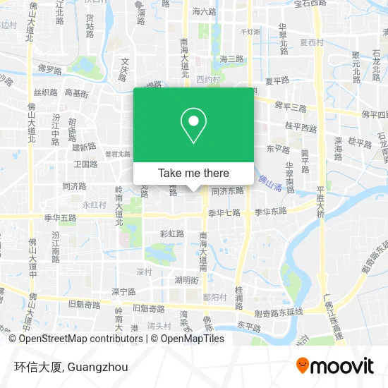 环信大厦 map