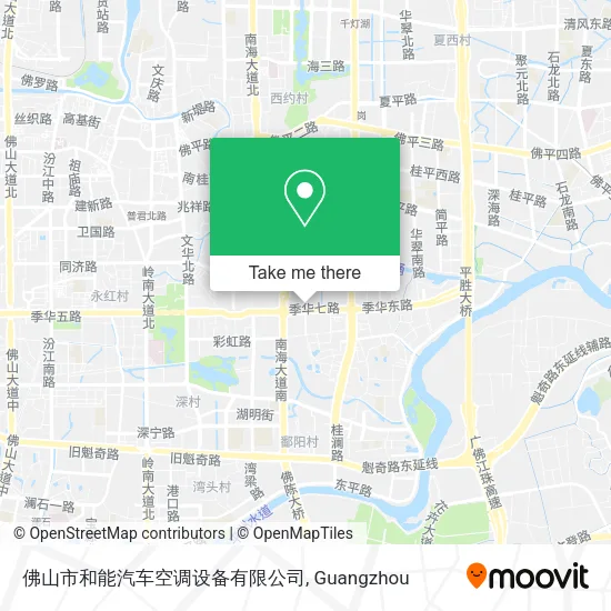 佛山市和能汽车空调设备有限公司 map