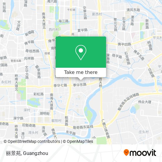 丽景苑 map