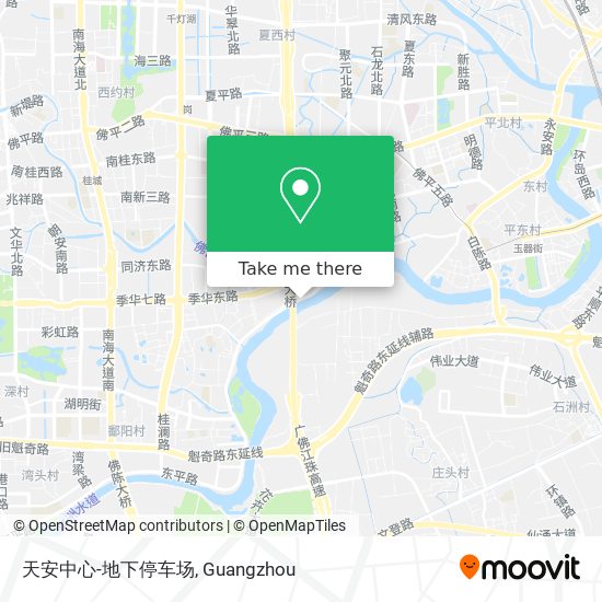天安中心-地下停车场 map