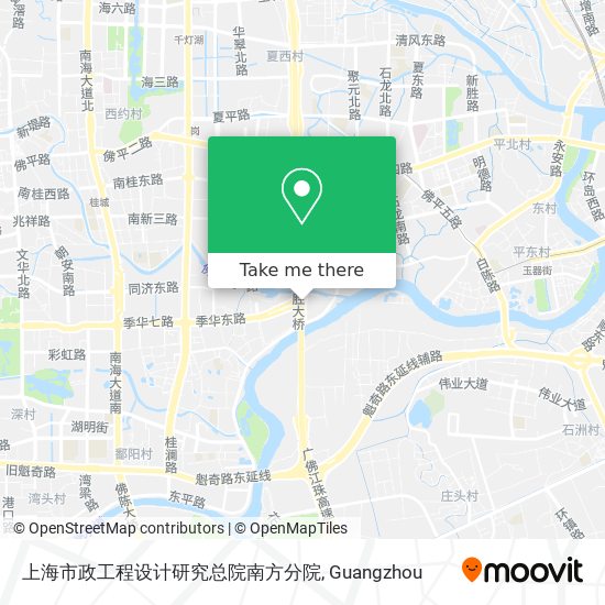 上海市政工程设计研究总院南方分院 map