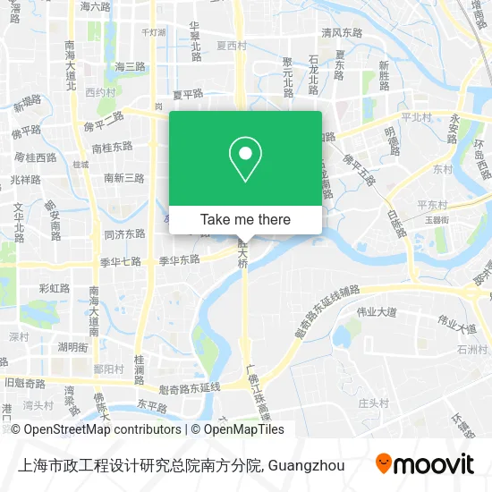 上海市政工程设计研究总院南方分院 map
