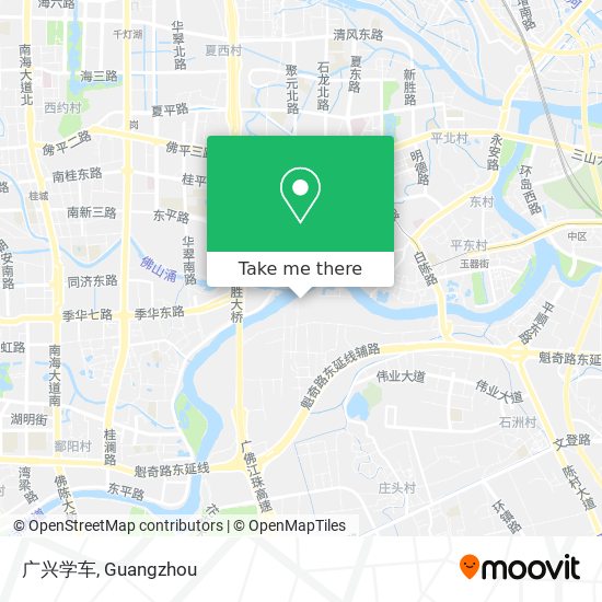 广兴学车 map