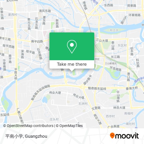 平南小学 map