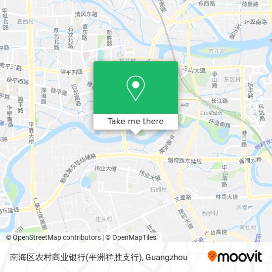 南海区农村商业银行(平洲祥胜支行) map