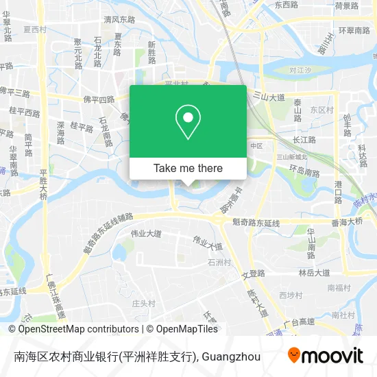 南海区农村商业银行(平洲祥胜支行) map