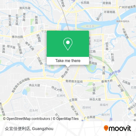 众宜佳便利店 map