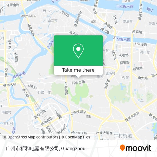 广州市祈和电器有限公司 map