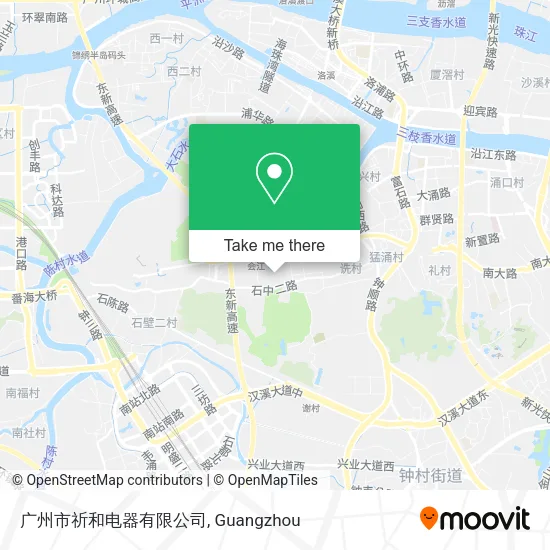 广州市祈和电器有限公司 map