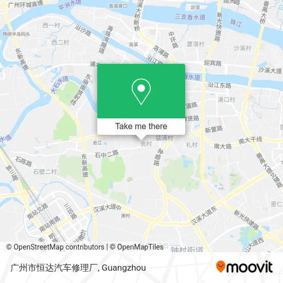 广州市恒达汽车修理厂 map