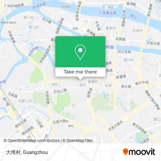 大维村 map