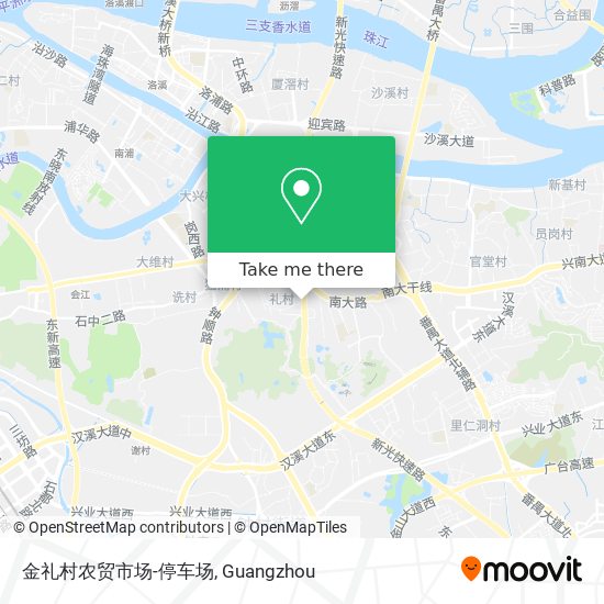 金礼村农贸市场-停车场 map